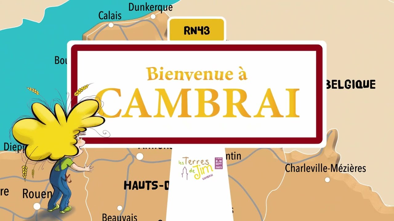 Terres de Jim 2023 à Cambrai - 4K - Drone
